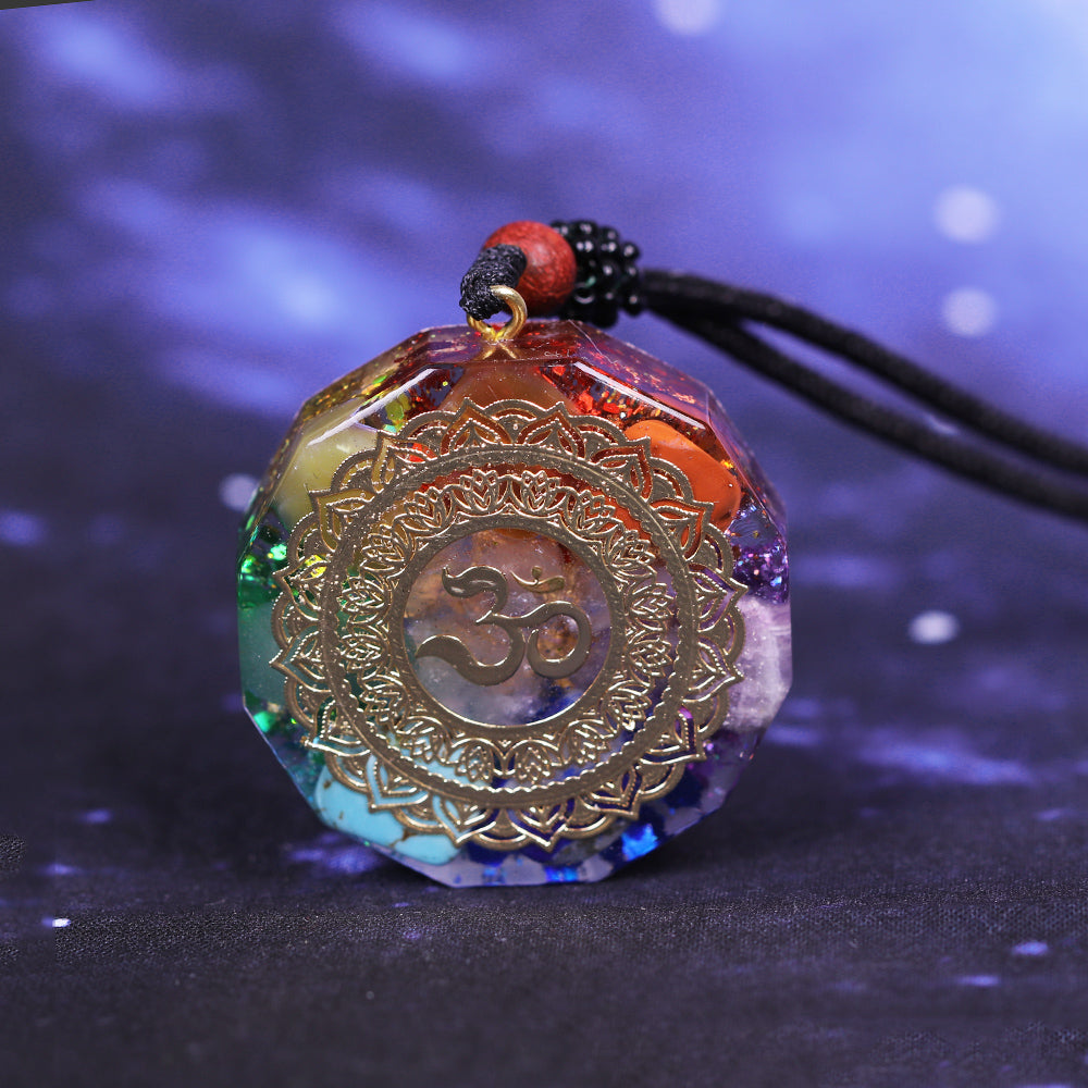 Energizing Om Orgonite Necklace – Project Yourself