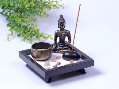 Enlightened Buddha Tabletop Zen Garden