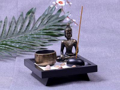 Enlightened Buddha Tabletop Zen Garden