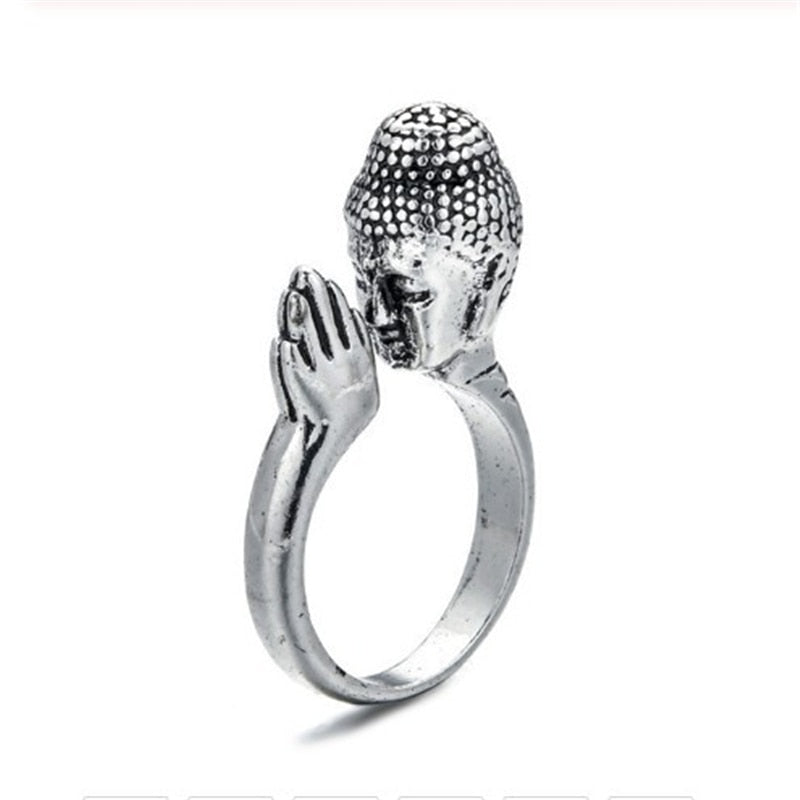 Buddha Head Ring