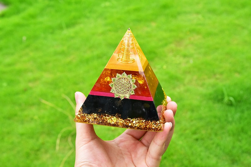 Citrine Pyramid of Protection