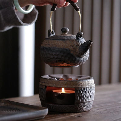 Retro Tea Warmer Candle Holder