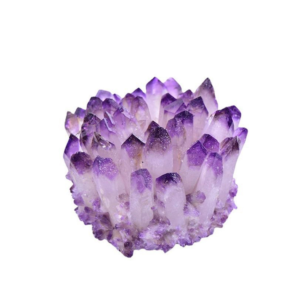 Sacred Transformation Purple Phantom Quartz Cluster