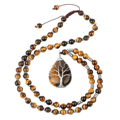 Grounded Strength Tiger’s Eye Necklace