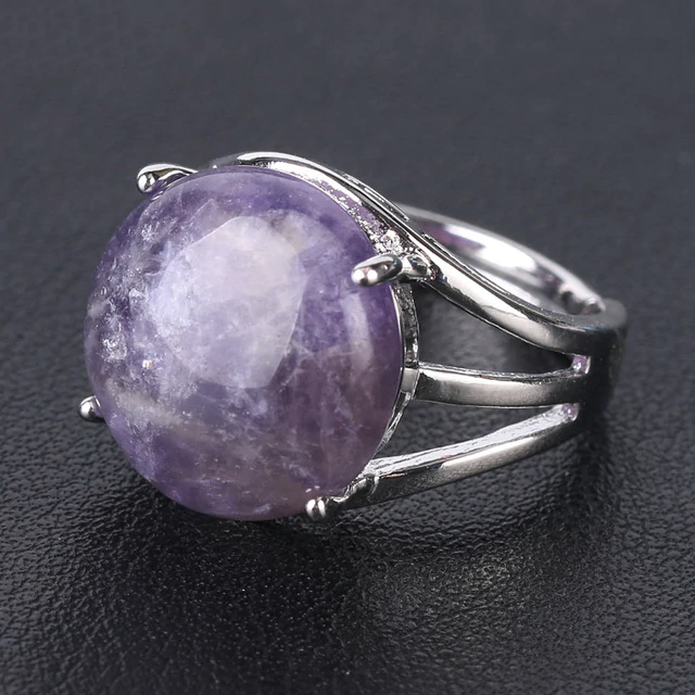 Natural Gemstone Cocktail Ring – Project Yourself