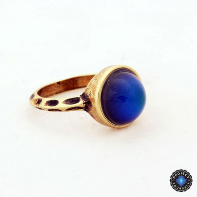Antique Bronze Plated Mood Ring Rings