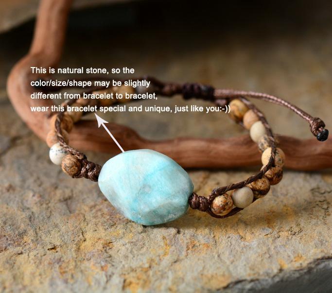 Balancing Heart of the Amazon Bracelet Bracelet