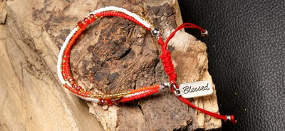 Blessed Seed Bead Layered Bracelet Bracelet