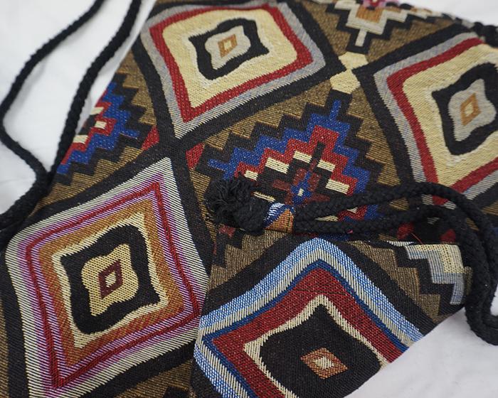 Bohemian Ethnic Drawstring Bag – Project Yourself