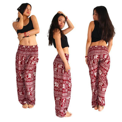 Boho Harem Pants Style 10 / One Size Yoga Pants