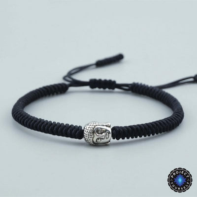Buddha Charm Lucky Handmade Buddhist Knots Rope Bracelet Bracelet