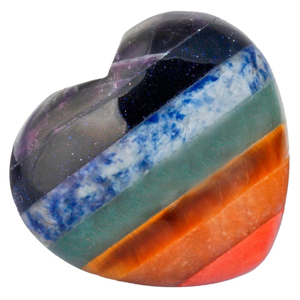 Chakra Healing Heart Stone Default Title Crystals