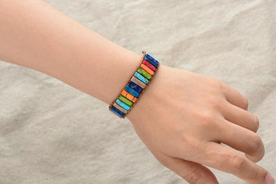 Color Burst Positivity Bracelet Bracelet