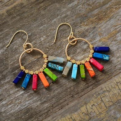 Color Burst Positivity Earrings Earrings