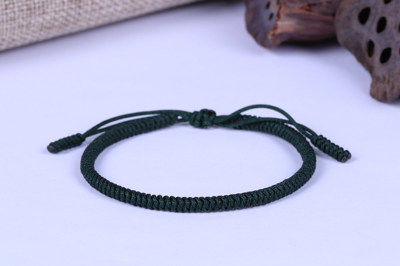 "Colors of Life" Lucky Handmade Buddhist Knots Rope Bracelet Bracelet