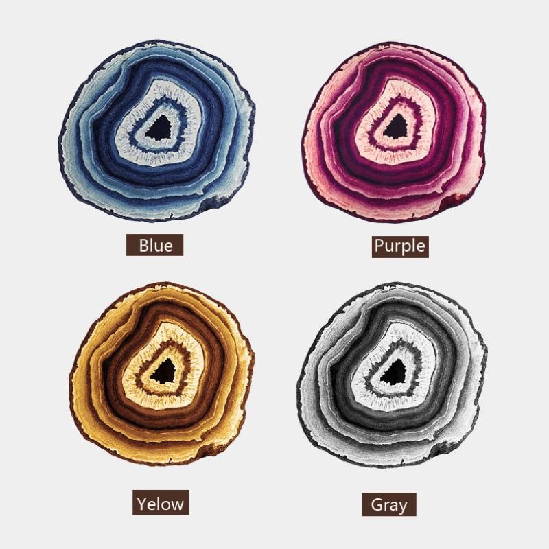Crystal Geode Slice Rug – Project Yourself