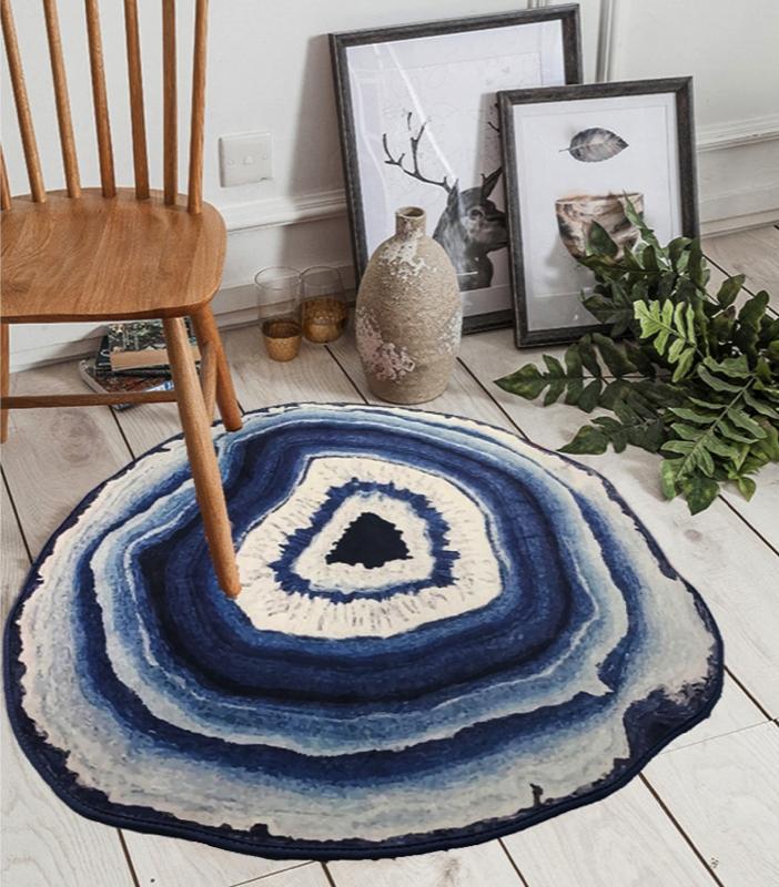 Crystal Geode Slice Rug – Project Yourself