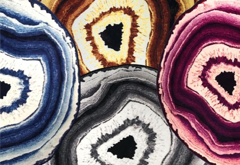 Crystal Geode Slice Rug – Project Yourself