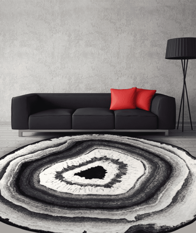 Crystal Geode Slice Rug – Project Yourself