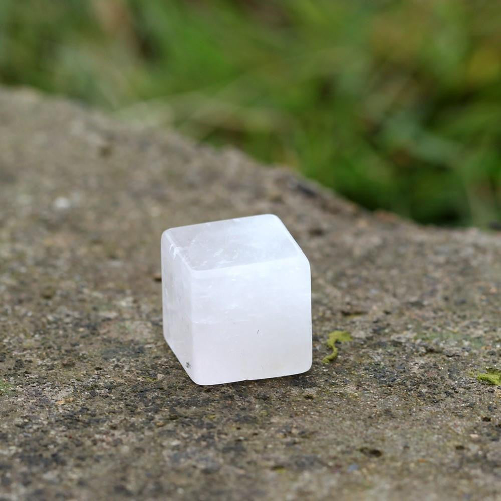 Crystal Rose Quartz 7 Piece Sacred Geometry Symbols Set Crystals