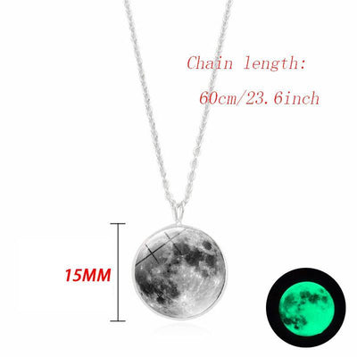 Dark Side of The Moon Necklace Necklace