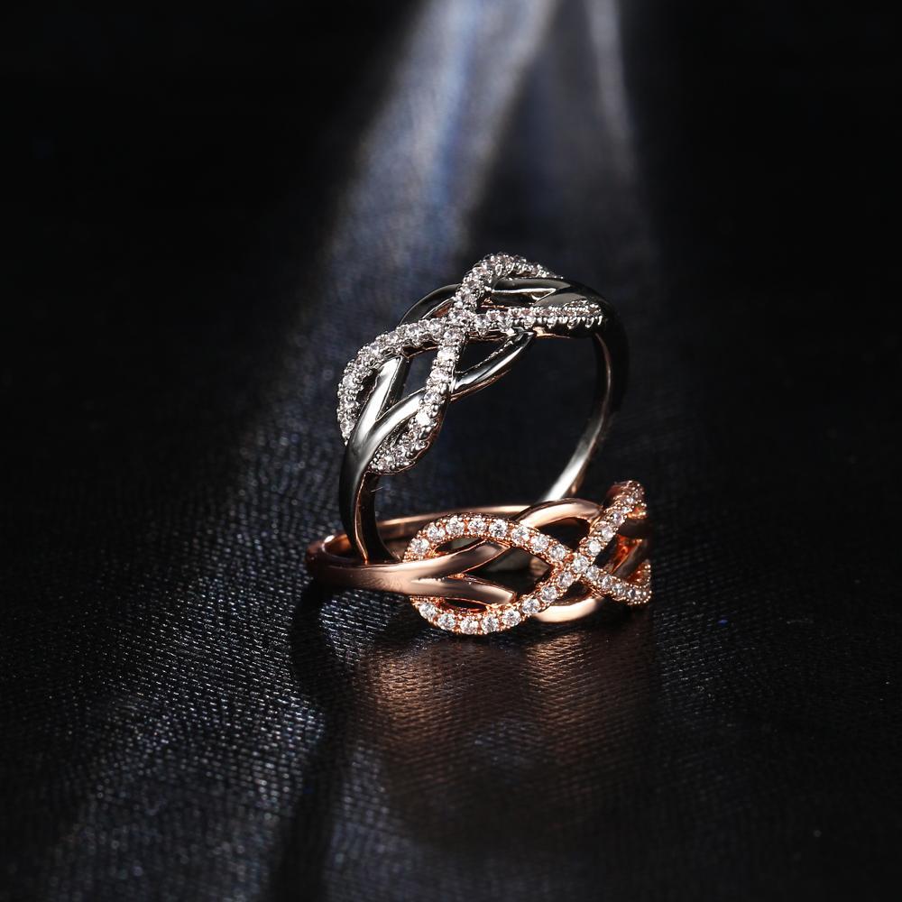 Dazzling Crystal Infinity Ring – Project Yourself