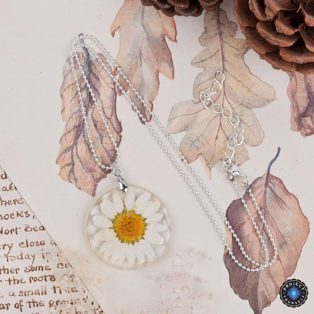 Eternal Spring Flower Pendant Necklace Necklace