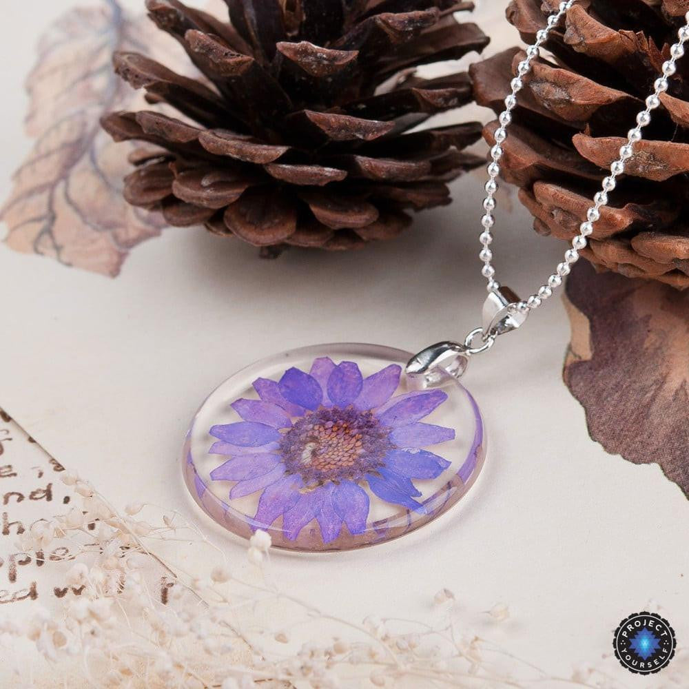 Eternal Spring Flower Pendant Necklace Necklace