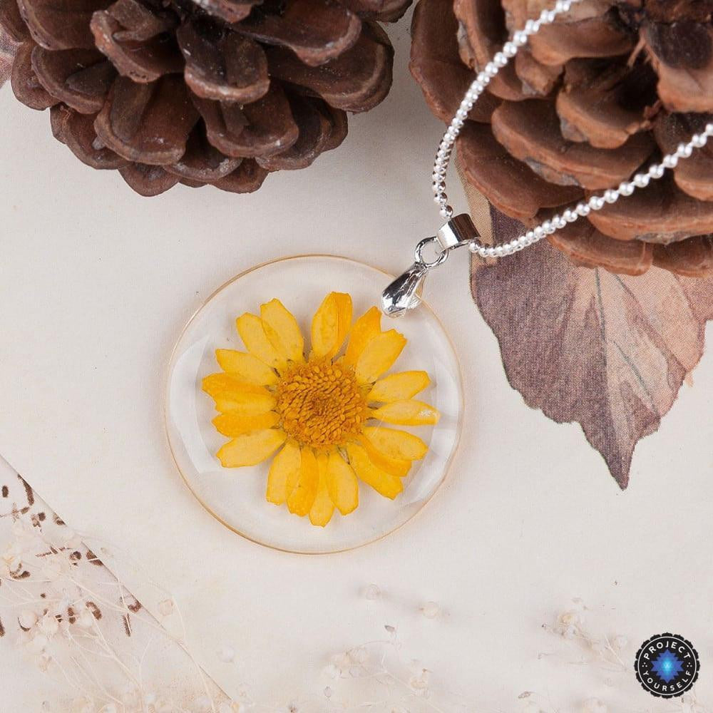 Eternal Spring Flower Pendant Necklace Necklace