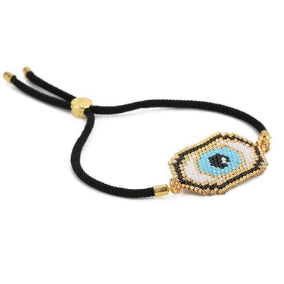 Evil Eye Miyuki Seed Beads Bracelet Style 1 Bracelet