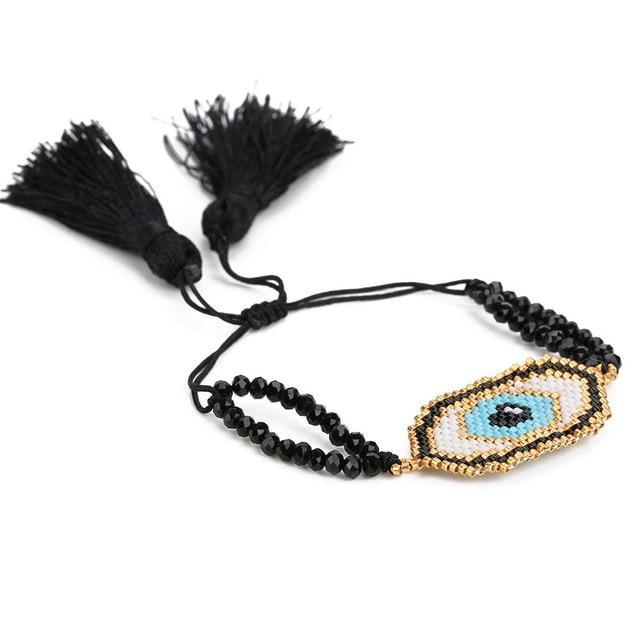 Evil Eye Miyuki Seed Beads Bracelet Style 4 Bracelet