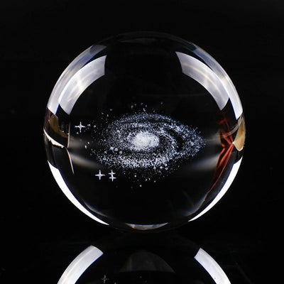 Galaxy Gazer Crystal Ball Decor