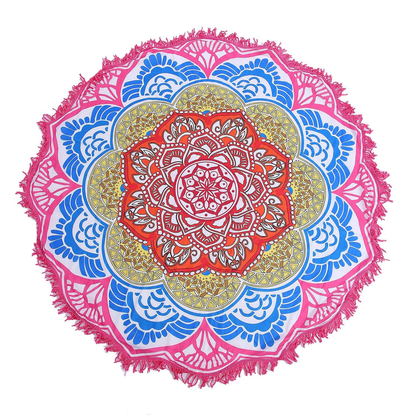 Limited Edition Rounded Mandala Boho Tapestry Pattern 3 Tapestry