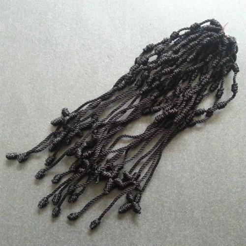 Lucky Handmade Decenario Rosary Bracelet Black (1 piece) Bracelet
