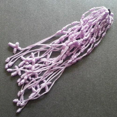 Lucky Handmade Decenario Rosary Bracelet Light Purple (1 piece) Bracelet