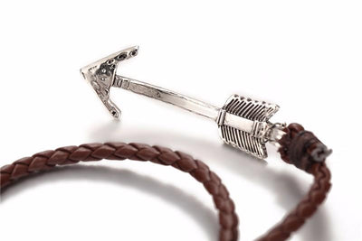 Multiwrap Arrow Leather Bracelet Bracelet