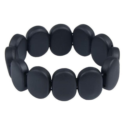 Natural Black Bian Stone Bracelet Style 1 Bracelet