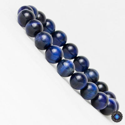Natural Blue Tiger Eye Bracelet 10mm Beads Bracelet