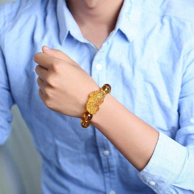 Natural Citrine Pi Xiu Wealth Bracelet Bracelet
