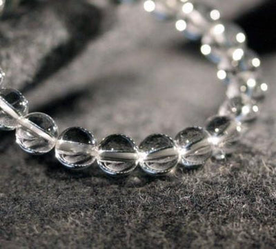 Natural Quartz Clear Crystal Beads Bracelet Bracelet