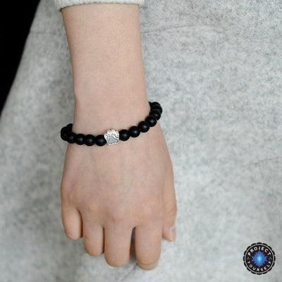 Natural White Turquoise Chakra Bracelet for Pet Lovers Bracelet