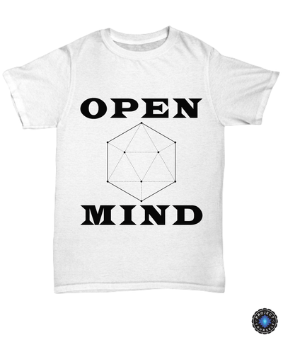 Open Mind Unisex Tee / White / sml Shirt / Hoodie