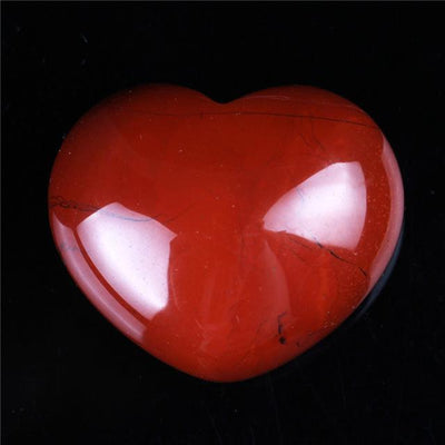 Powerful Reiki Heart Stone Red Jasper Crystals