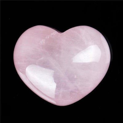 Powerful Reiki Heart Stone Rose Quartz Crystals