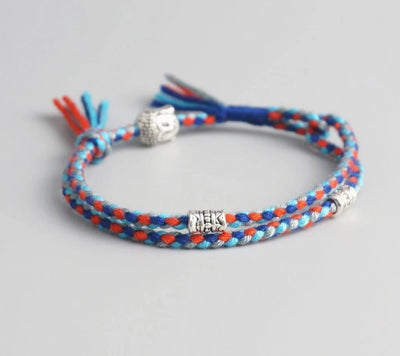 Handmade Tibetan Cord Lucky Bracelet