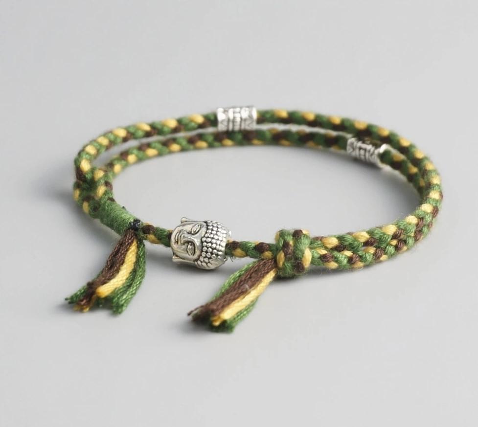 Handmade Tibetan Cord Lucky Bracelet