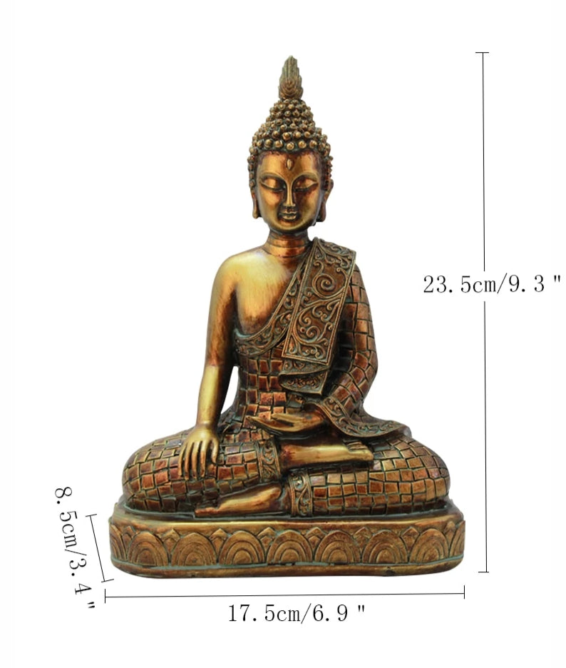 Faithful Bhumisparsha Mudra Statue