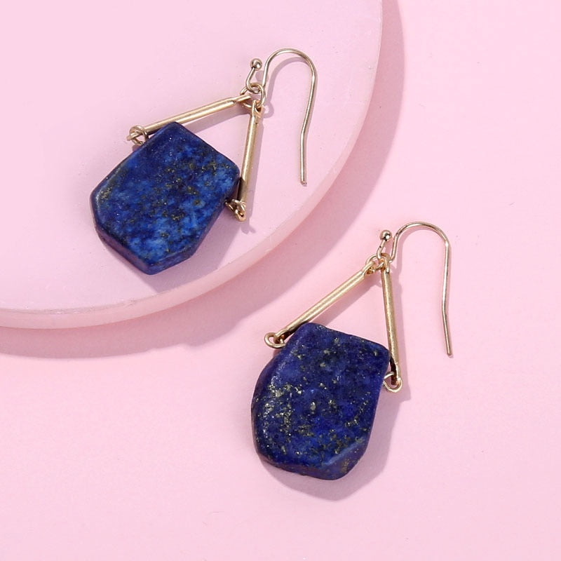 Wisdom and Truth Lapis Lazuli Earrings