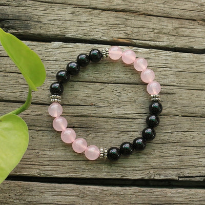 Inner Peace and Happiness Beaded Bracelet