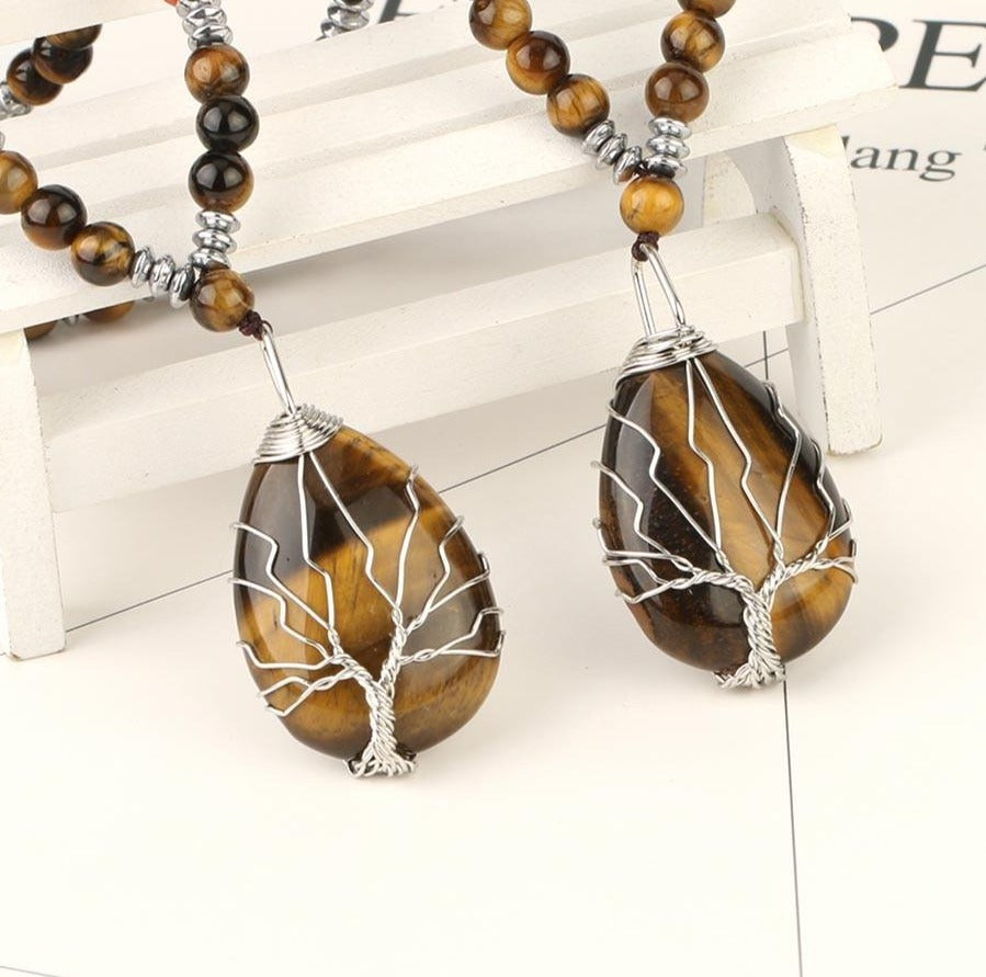 Grounded Strength Tiger’s Eye Necklace